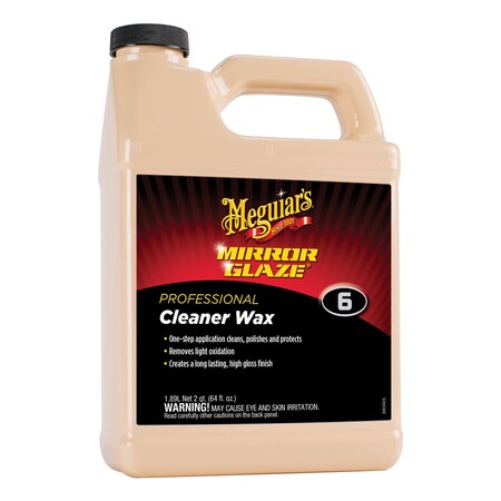 Meguiars Cleaner and Wax Liquid 64 Ounce Without Applicator M0664